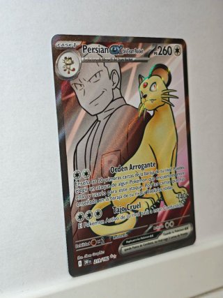 Carta Pokémon Persian EX Team Rocket 260 PS.🇪🇦