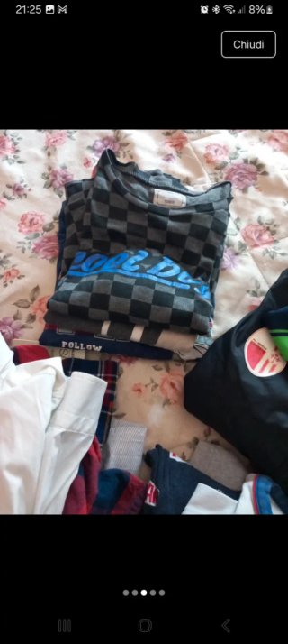 Set abbigliamento bambino 7-9 anni