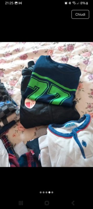 Set abbigliamento bambino 7-9 anni