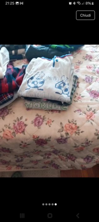 Set abbigliamento bambino 7-9 anni