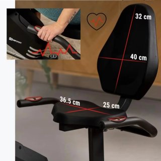 Bicicleta Reclinada Magnética HS-040L