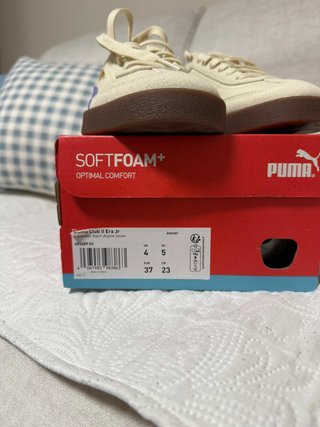 Zapatillas Puma Beige y Morado