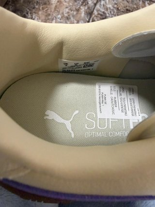 Zapatillas Puma Beige y Morado