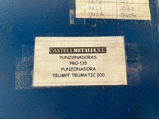 PUNZONADORA TRUMATIC 200 + UTILES