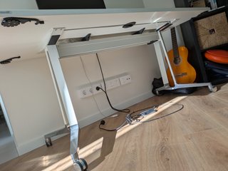 Escritorio con Ruedas 160x80 plegable