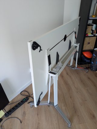 Escritorio con Ruedas 160x80 plegable