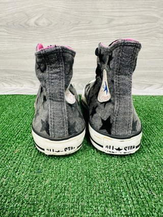 Converse donna nere/rosa taglia 37