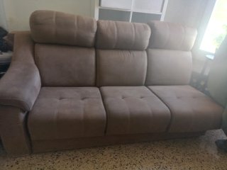Sofá reclinable 3 plazas muy cómodo