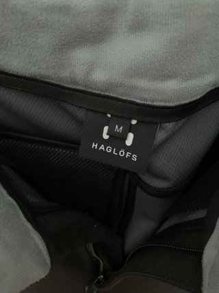 Pantalón Haglofs Softshell Hombre Negro