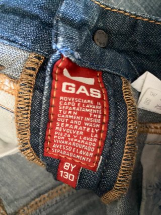 Bermuda in jeans tg 8 anni bambina Gas