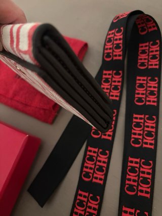 Cartera CH Carolina Herrera Beige/Rojo