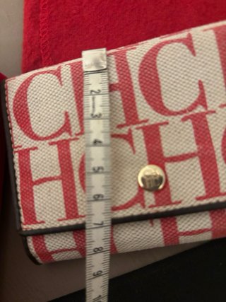 Cartera CH Carolina Herrera Beige/Rojo