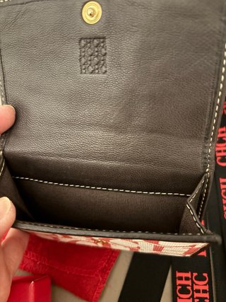 Cartera CH Carolina Herrera Beige/Rojo