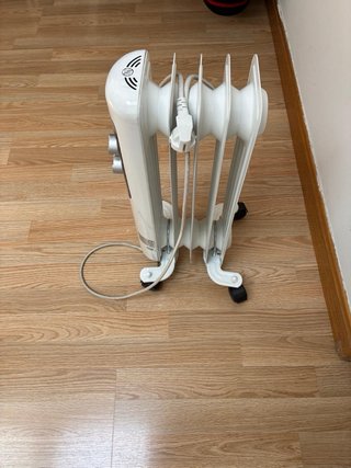 Radiador Aceite Cecotec Gris/Blanco