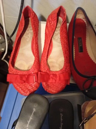 Lote de zapatos mujer