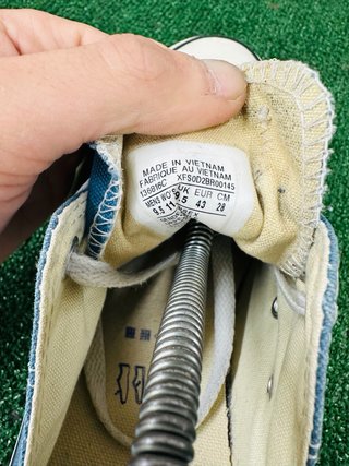 Converse Blu Scarpe Uomo Taglia 43
