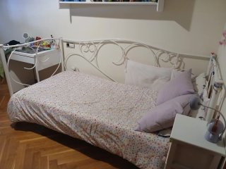 Cama Diván Sofá Blanco