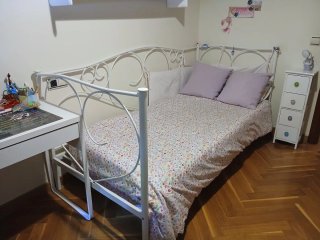Cama Diván Sofá Blanco