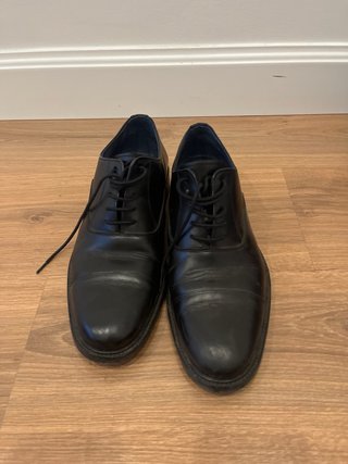 Zapatos para chaqué de vestir. Usados un día.