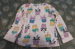 Pijama infantil batidos talla 113-119 cm