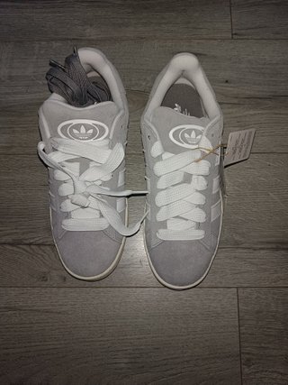 Adidas Campus 00s Gris/Blanco  TALLA 44 Y 38 2/3