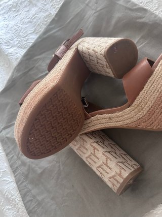 Sandalias Tommy Hilfiger Cuña Esparto