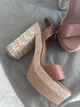 Sandalias Tommy Hilfiger Cuña Esparto