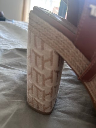 Sandalias Tommy Hilfiger Cuña Esparto