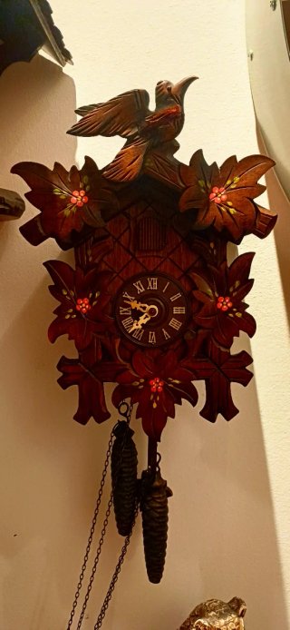 Orologio a cucù Hones originale tedesco