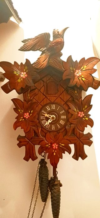 Orologio a cucù Hones originale tedesco