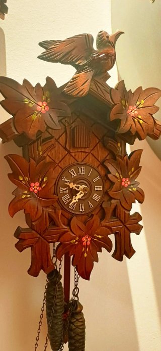 Orologio a cucù Hones originale tedesco