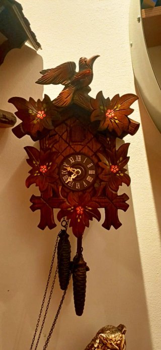 Orologio a cucù Hones originale tedesco