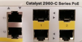 Switch Cisco Catalyst 2960C PoE 12 Puertos
