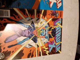 Comics de la patrulla X editados en 1.990.