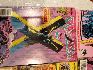 Comics de la patrulla X editados en 1.990.