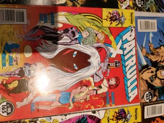 Comics de la patrulla X editados en 1.990.