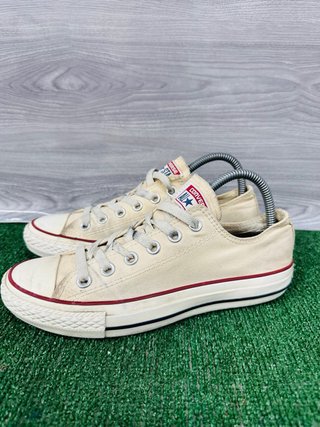 Converse donna beige/bianche taglia 37.5
