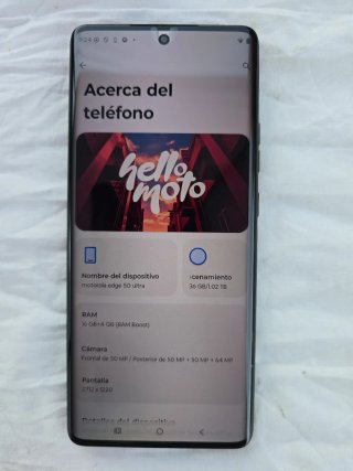 Motorola Edge 50 Ultra 1TB Verde