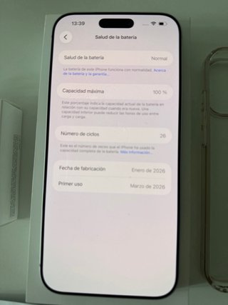 iPhone 17 Pro Max 512GB Plata