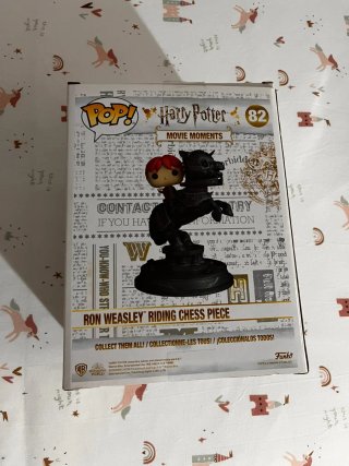 Funko Pop Ron Weasley Ajedrez 82 - Harry Potter
