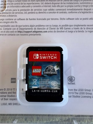 Lego Jurassic World Nintendo Switch