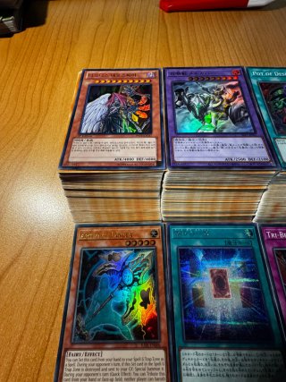 Lotto carte Yu-Gi-Oh! - Pot of Desires, Tri-Brigad