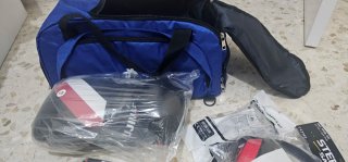 Pack Seguridad: Guantes de boxeo, Gafas, Tapones..