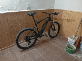 Bicicleta Eléctrica Negra