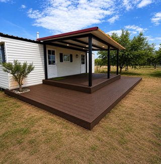 Pérgola metálica a medida