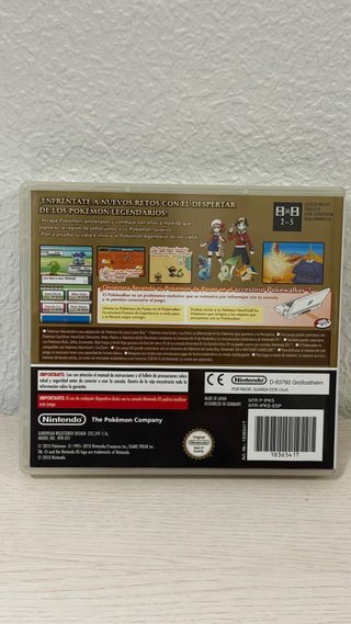 Pokemon Oro HeartGold Caja y Manual DS
