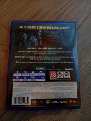 Juego PS4 Until Dawn
