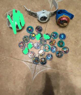 Yokai Watch Reloj y Medallas