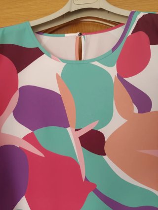 Vestido estampado Shein Talla M