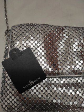 Bolso plateado